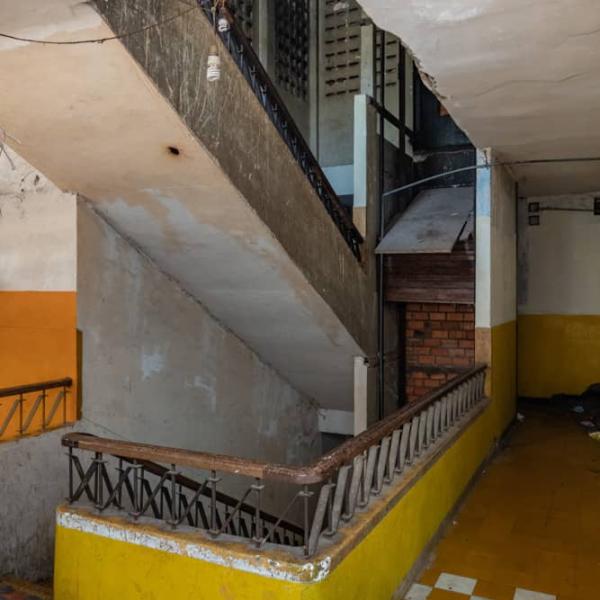Yellow stairs